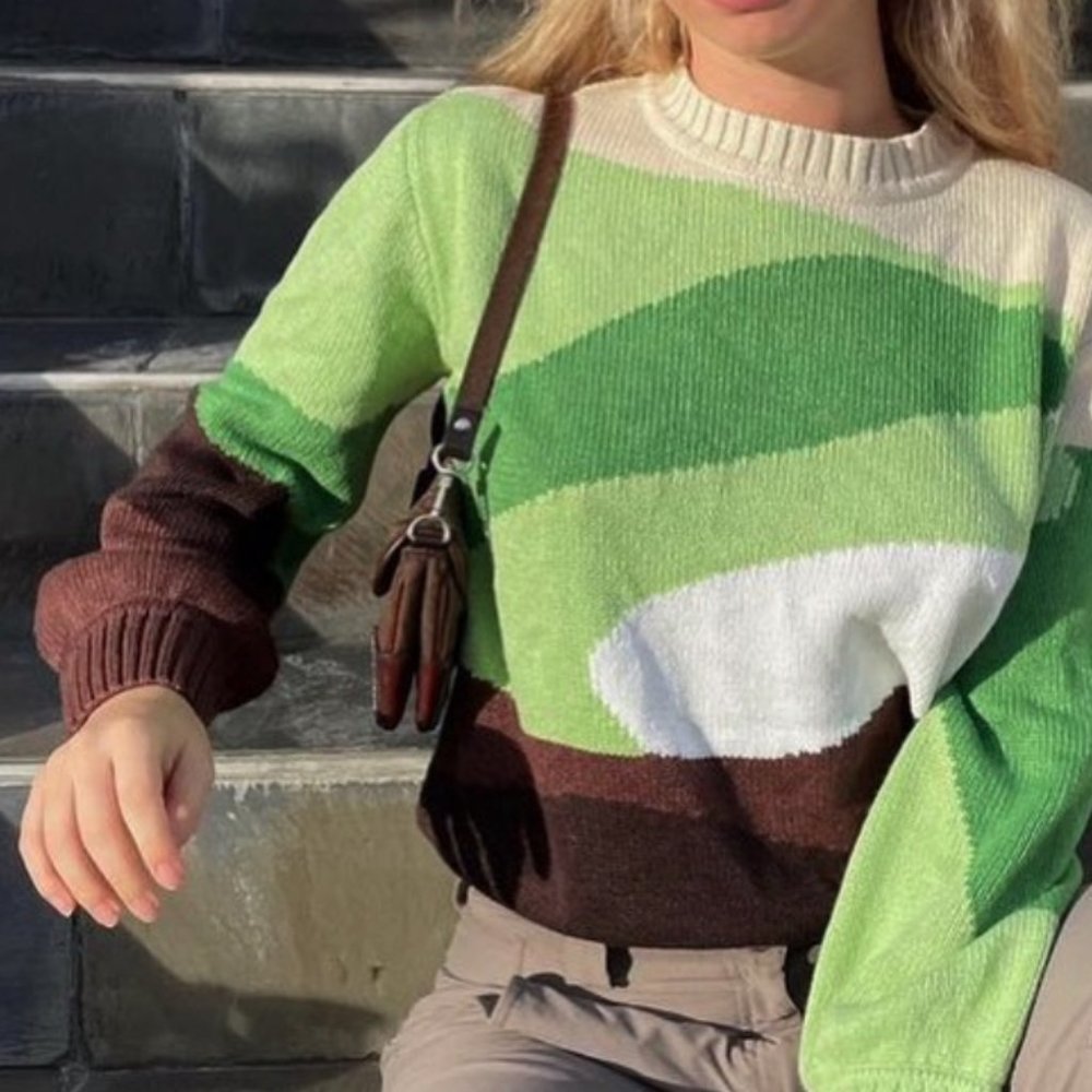 Golden years landscape House of Sunny sweater